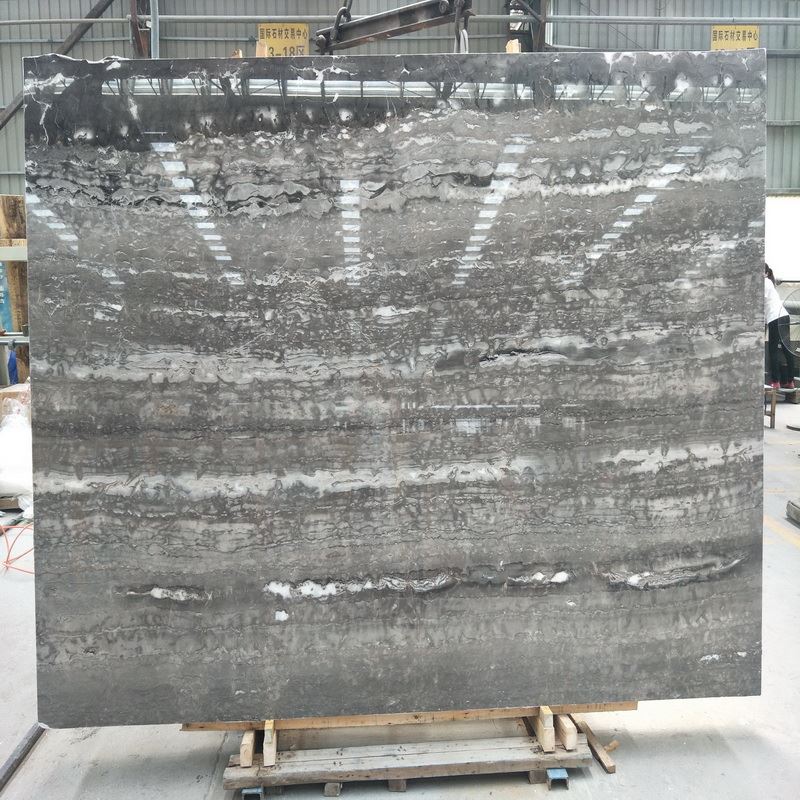 galaxy wooden marble