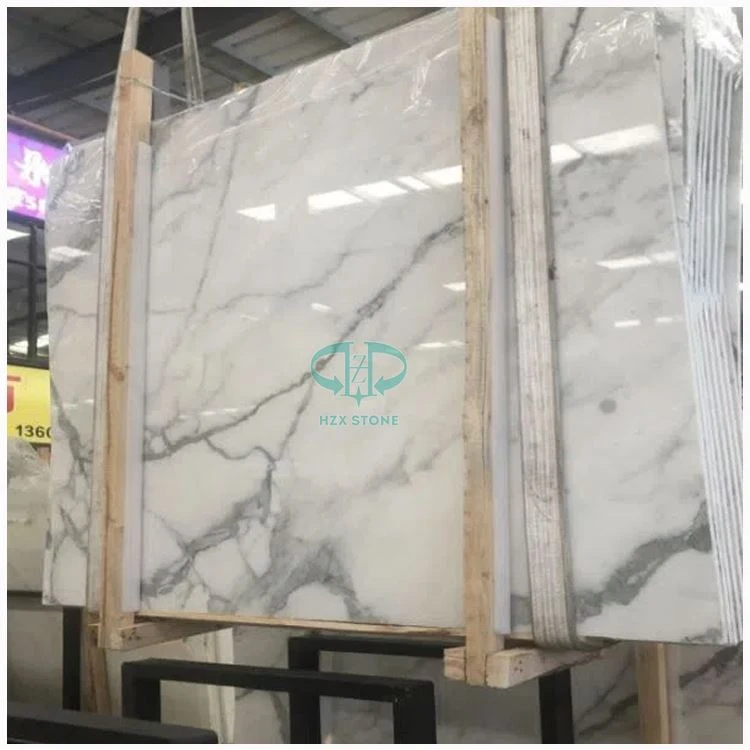 Arabescato White Marble Slab