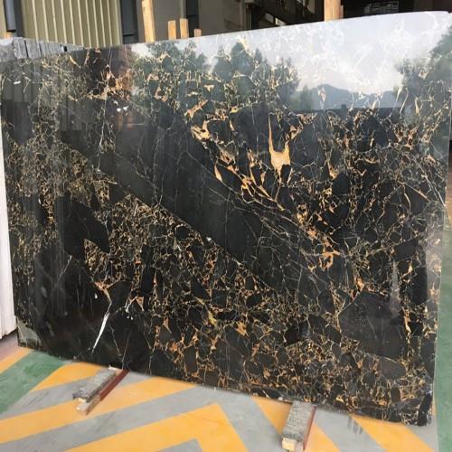 Italy Portoro Marble Slab