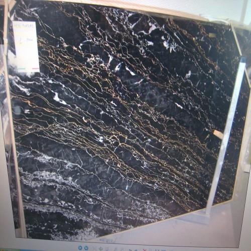 Italy Portoro Marble Slab