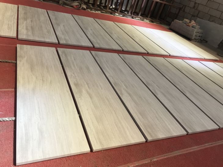 White Wooden Tiles