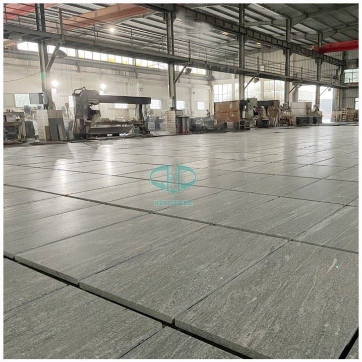 Olive Green Granite Project Tiles