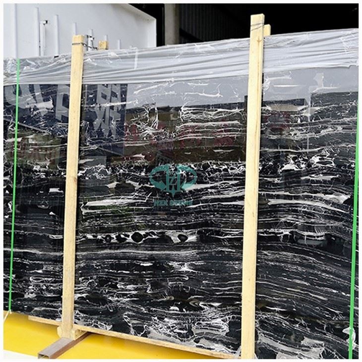 Silver Portoro Black Marble