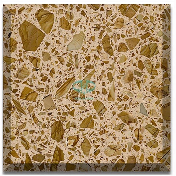 Yellow Terrazzo Stone Tiles