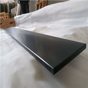 磨かれたジェットブラック玄武岩タイル